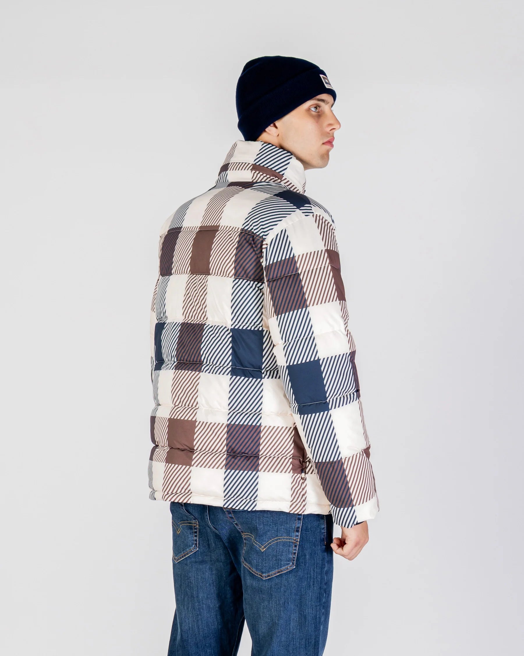 SP Puffer Jacket Aquascutum AW25 - Jumbo Check