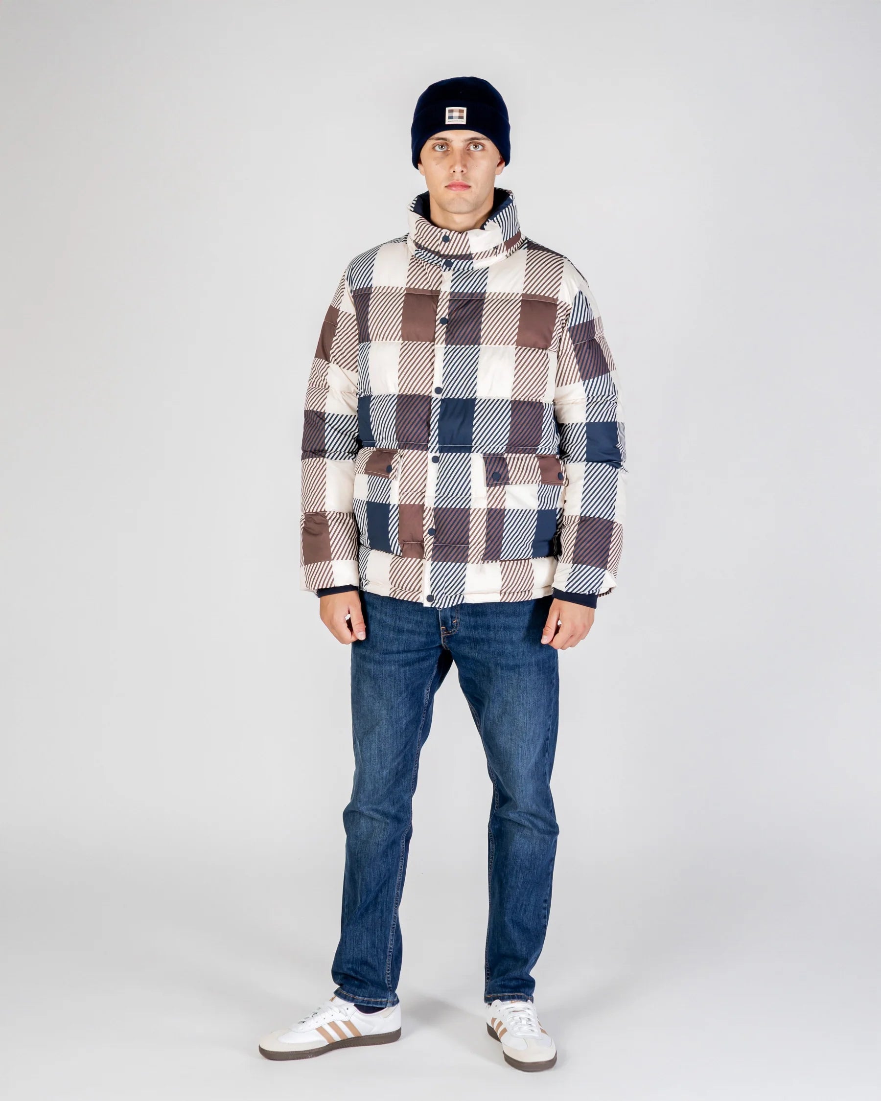 SP Puffer Jacket Aquascutum AW25 - Jumbo Check