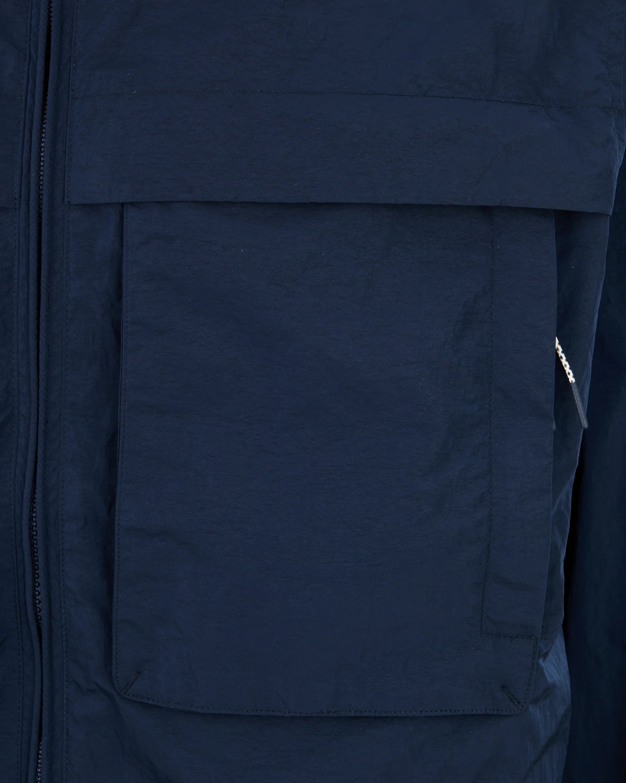 Lamina Mock Neck Jacket Aquascutum - Navy