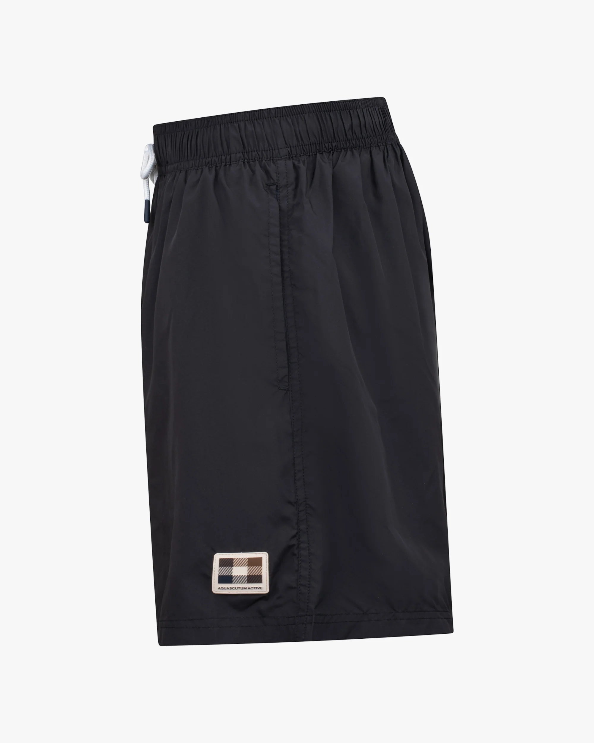 Club Check Pocket Beach Short Aquascutum - Black