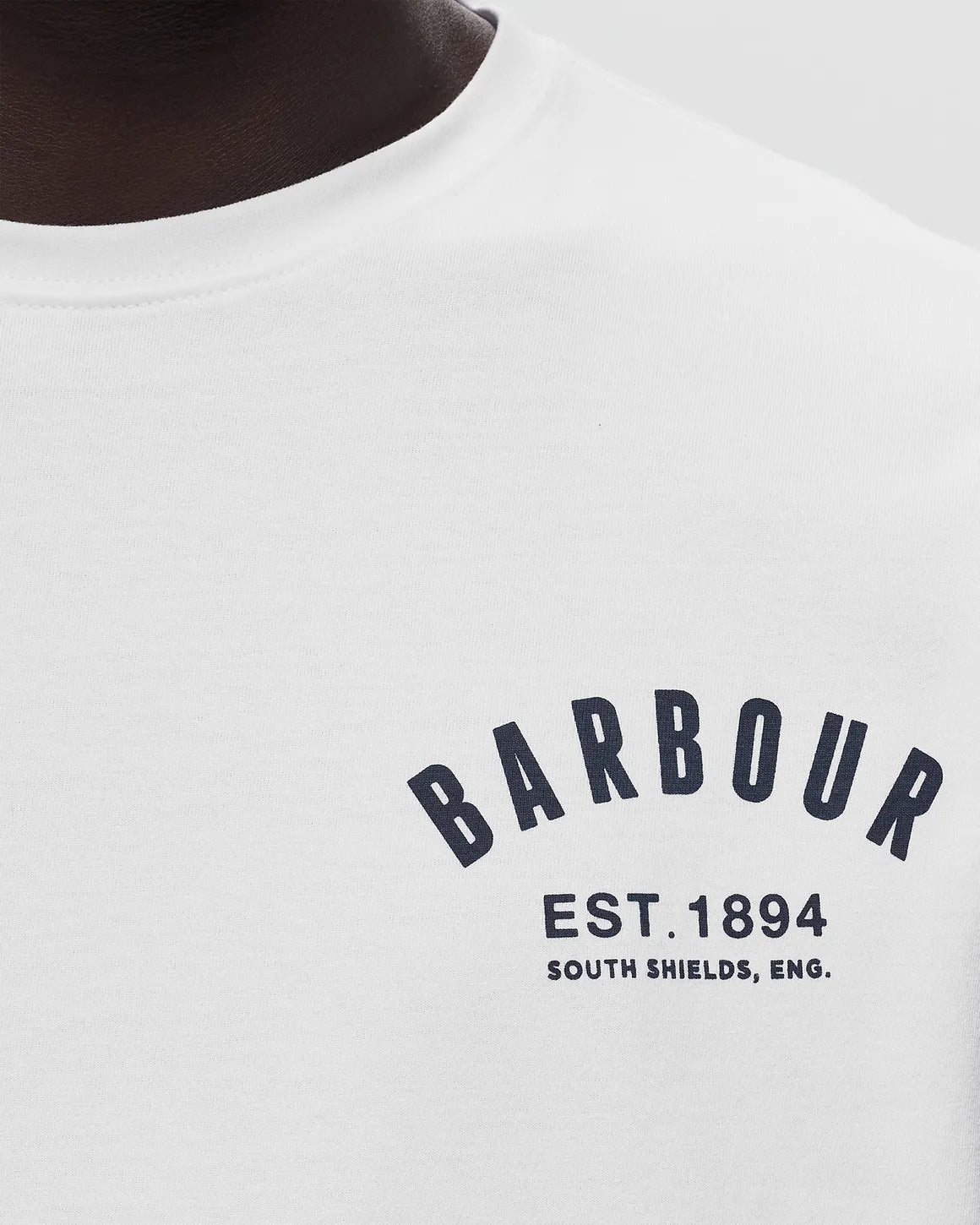 T-shirt Preppy Tee Barbour - White