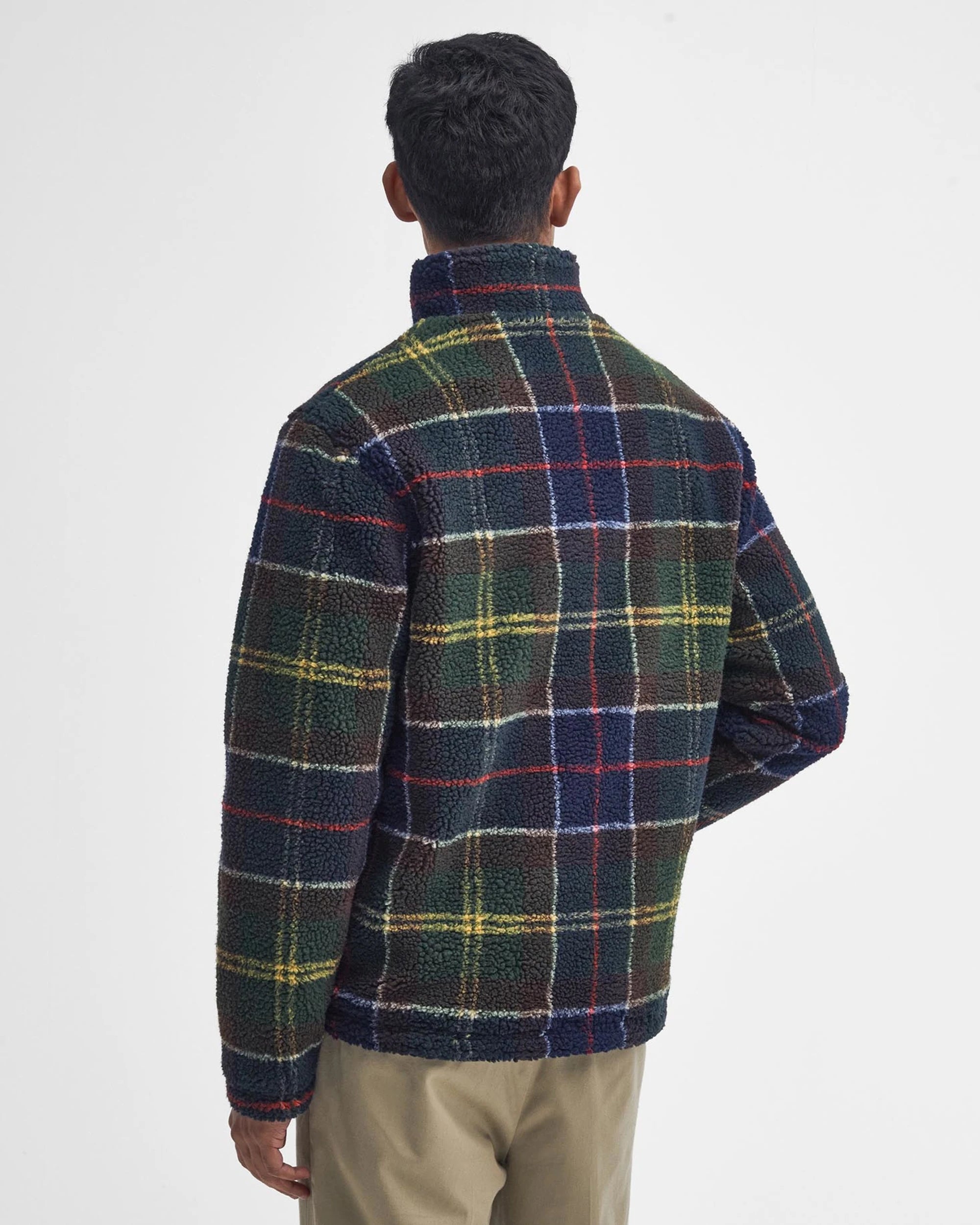 Tartan Fleece Zip Through AW25 Barbour - Classic Tartan