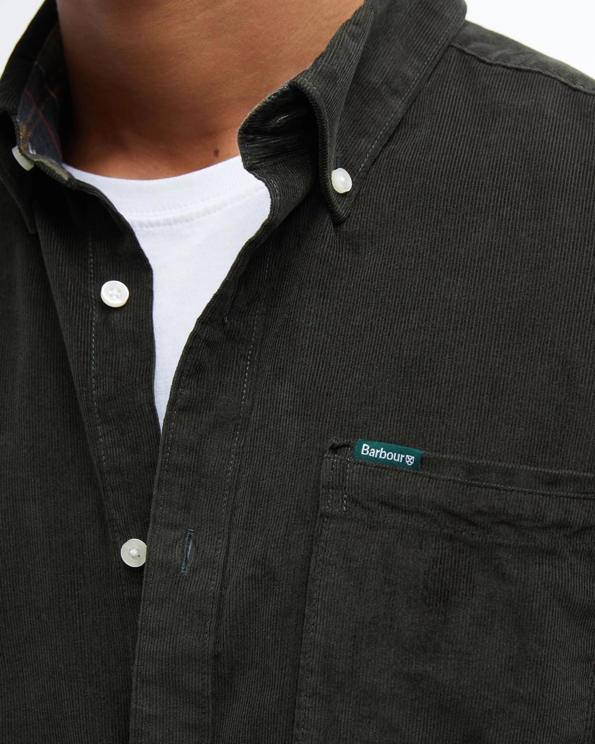 Ramsey Tailored Shirt AW25 Barbour - Forest