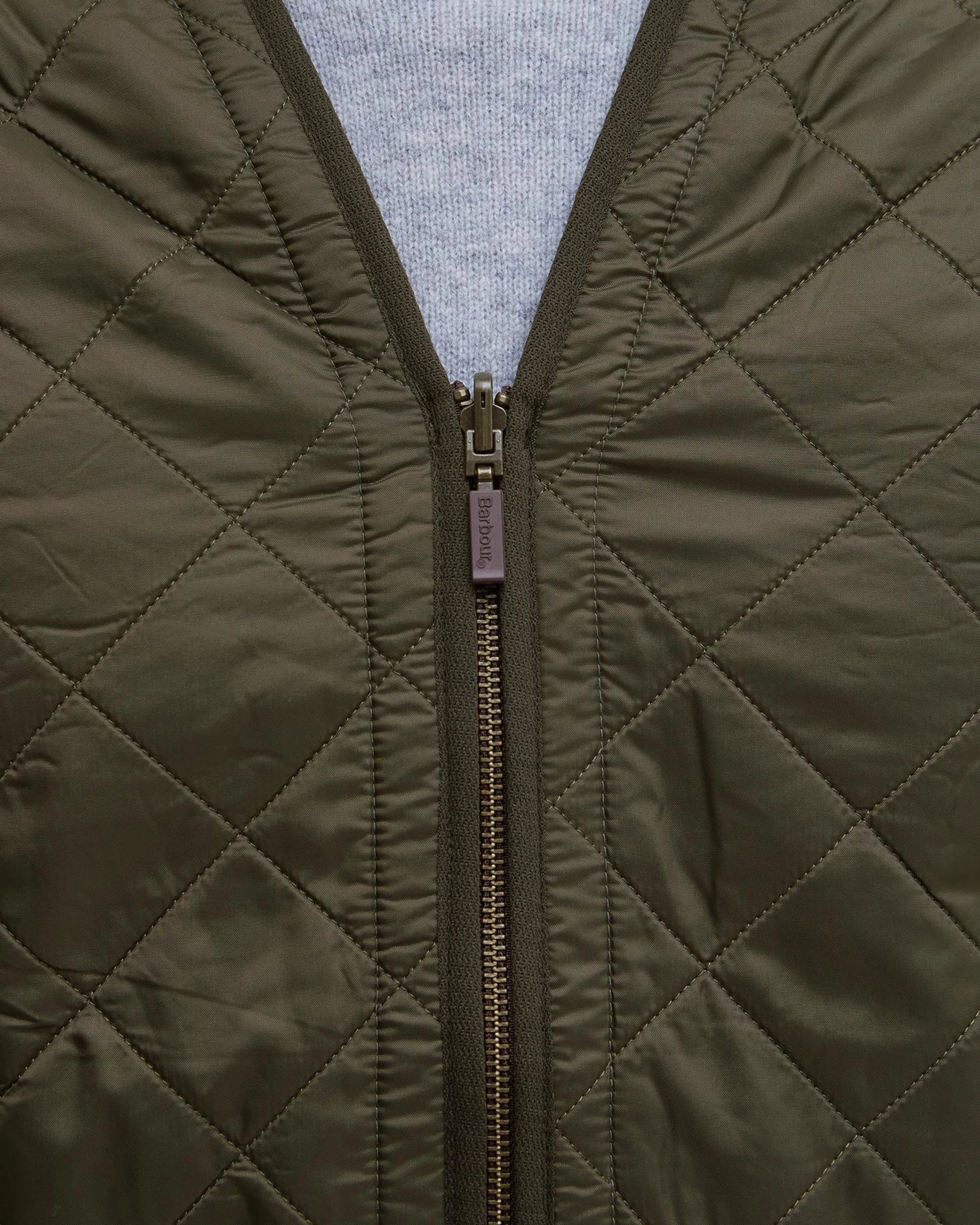 Polarquilt Waistcoat Zip Liner AW25 Barbour - Olive