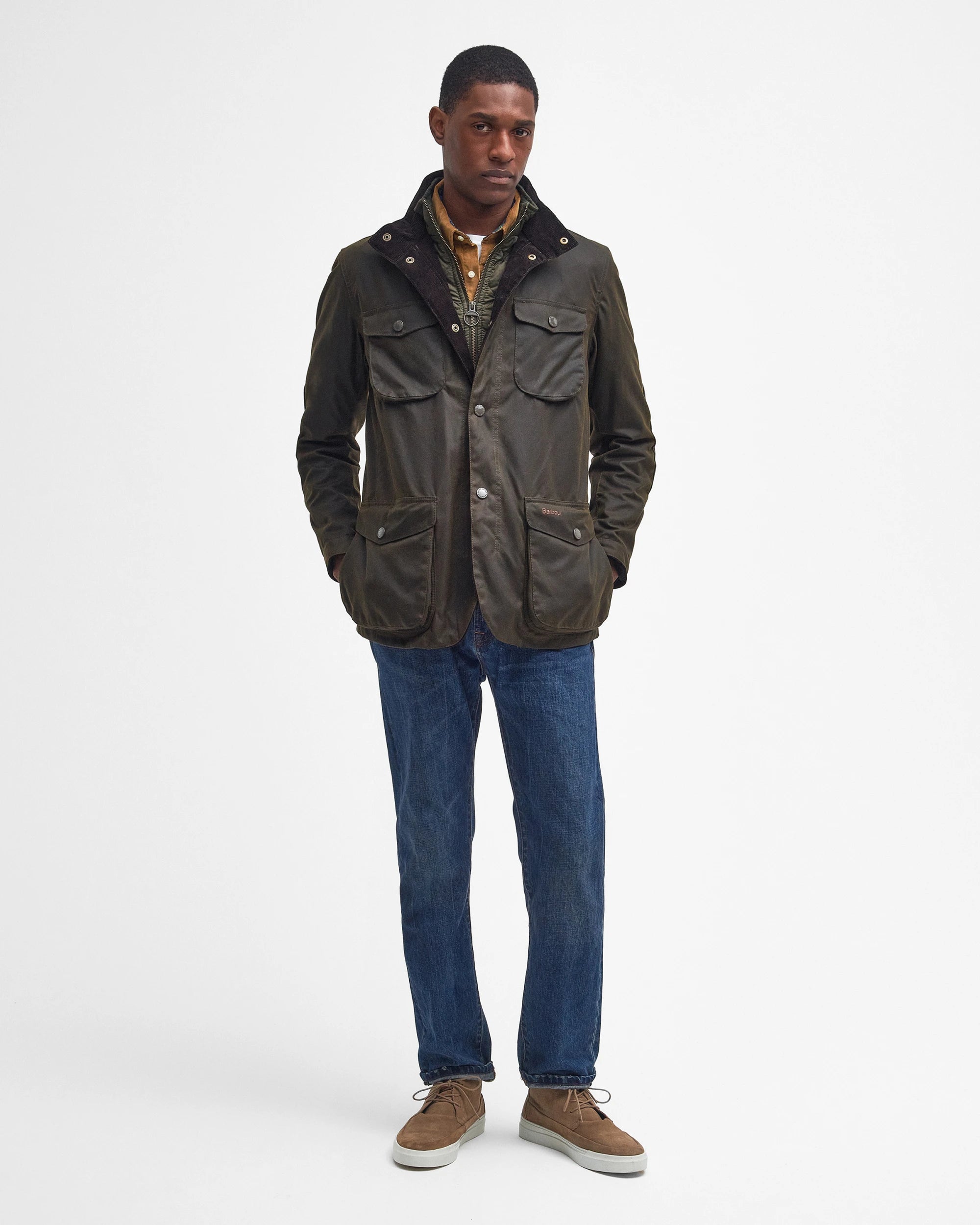 Ogston Wax Jacket AW25 Barbour - Olive