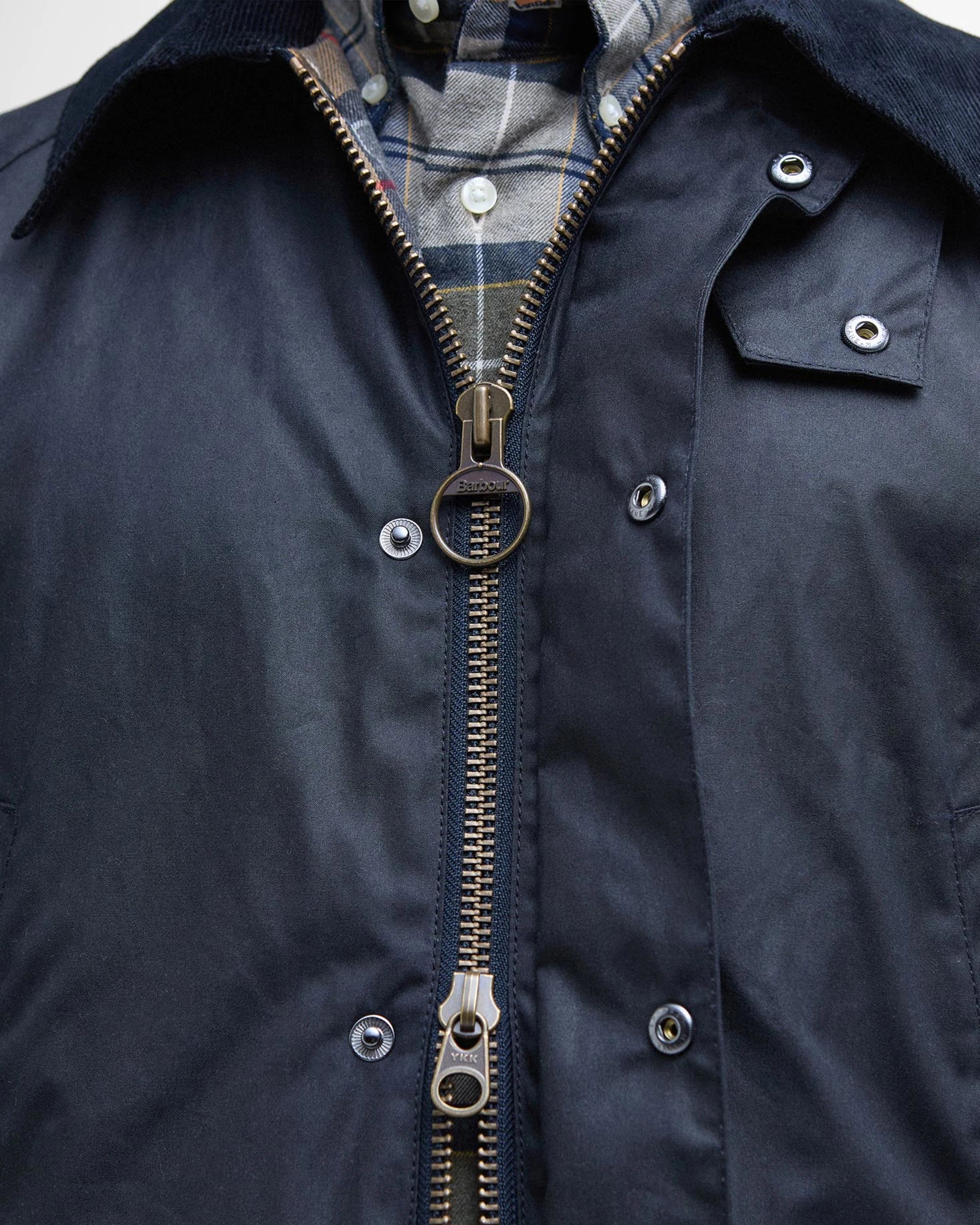 Ashby Wax Jacket AW25 Barbour - Navy