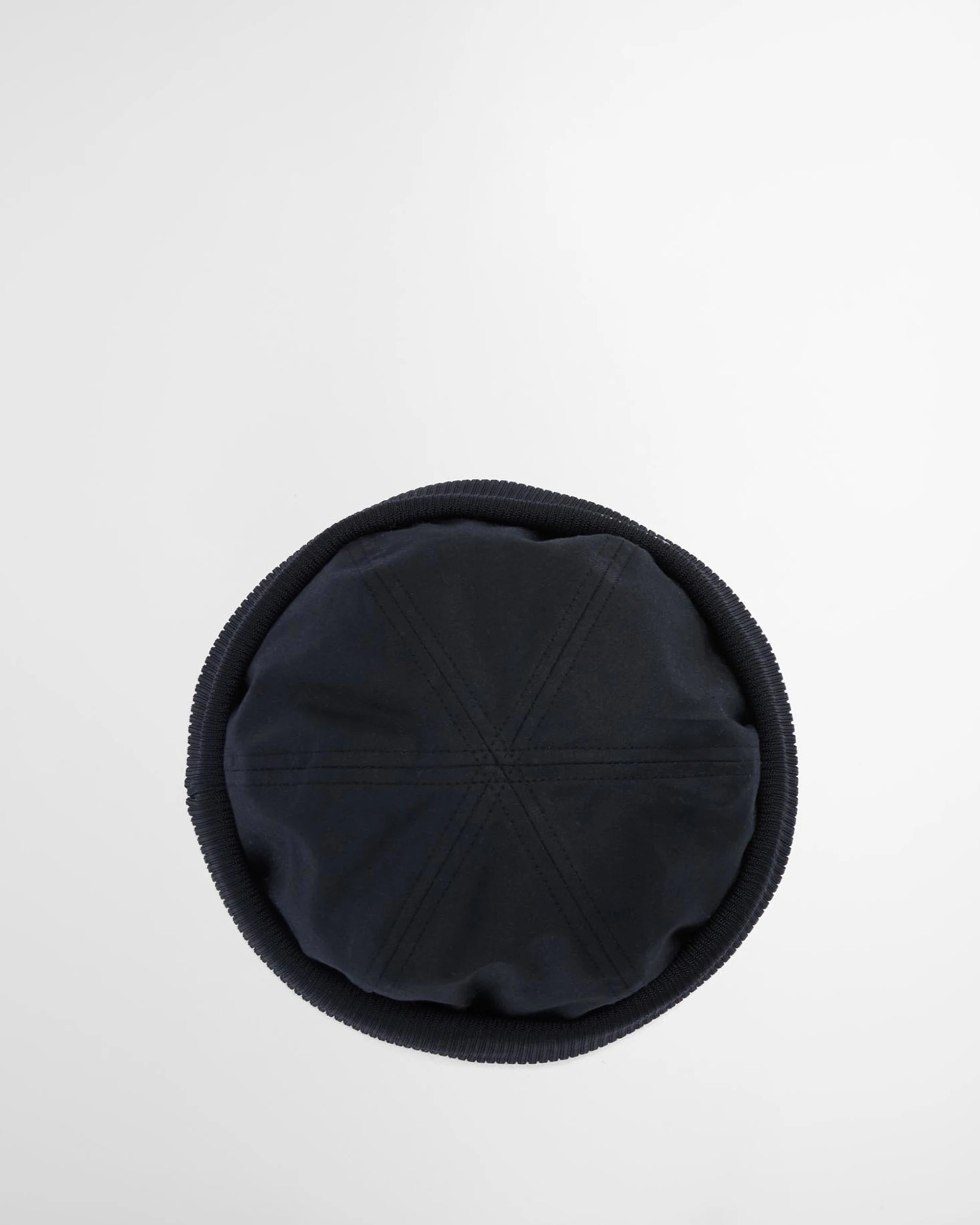 Oakmoor Wax Docker Hat AW25 Barbour - Black
