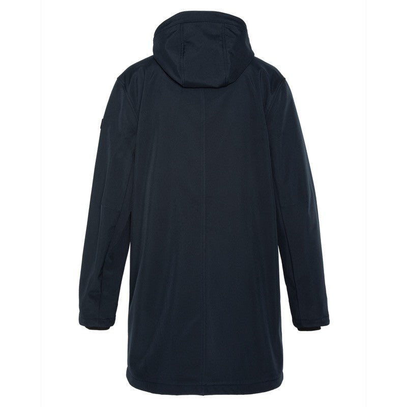 Kalvin  Hooded Long Jacket Schott NYC AW25 - Navy