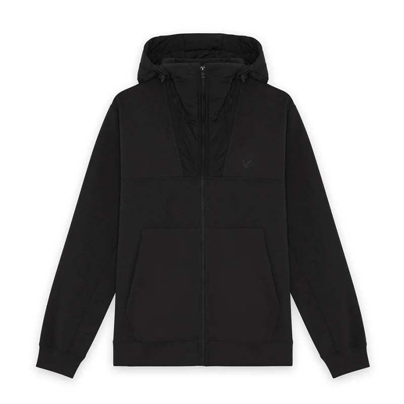 Panelled Hybrid Jacket Lyle & Scott AW25 - Black Ice