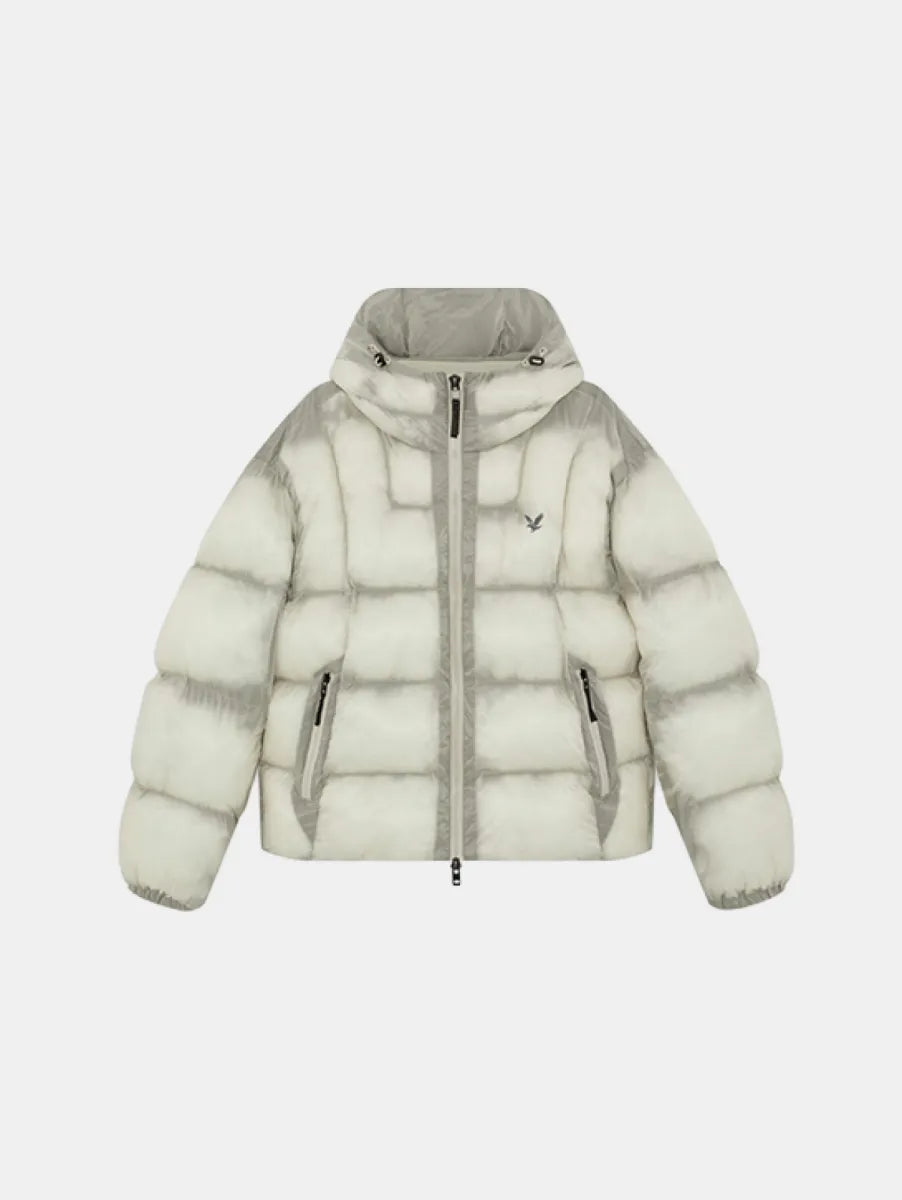 Lyle & Scott – Translucent Puffer Jacket – Putty