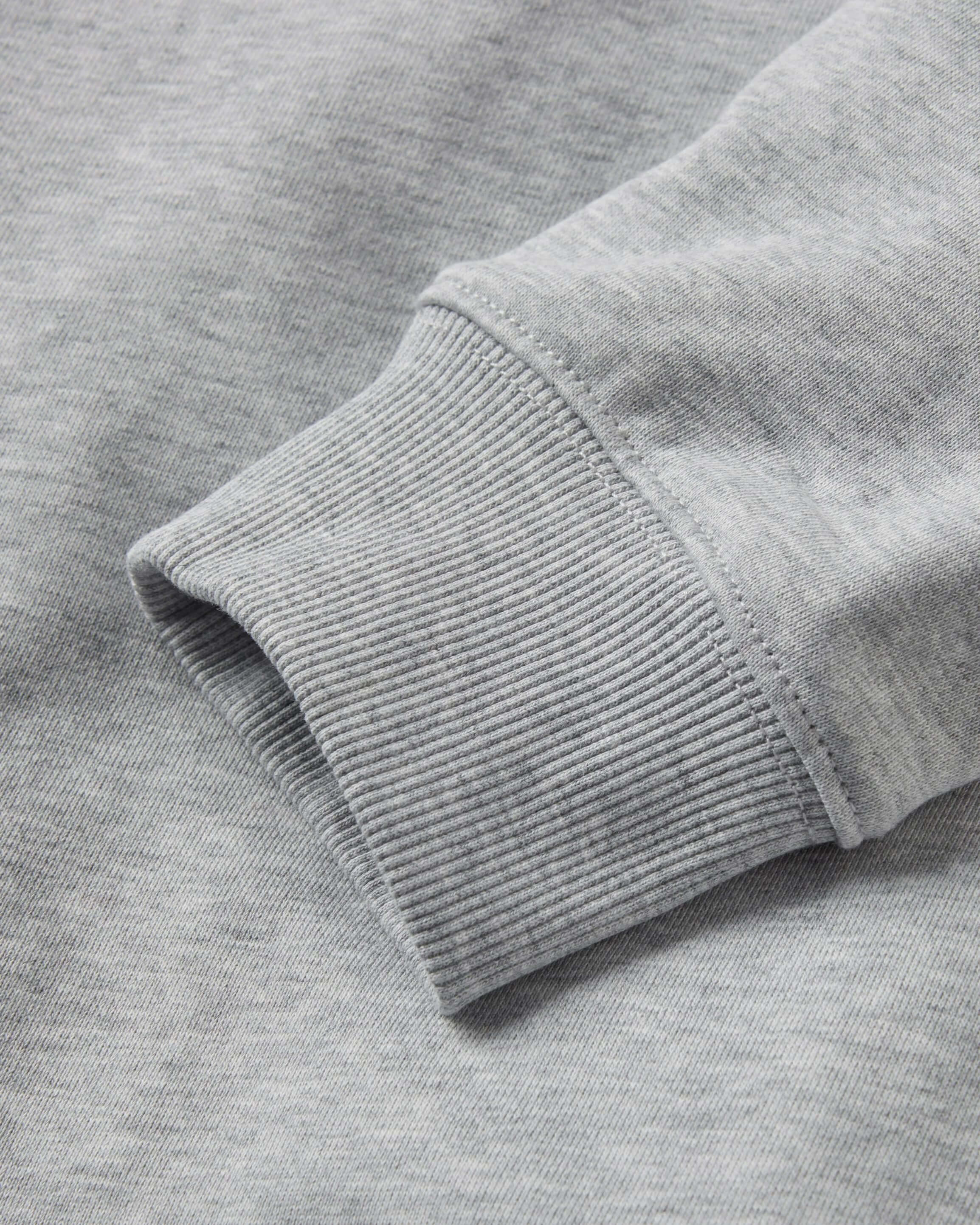 Lytham Crew Neck Sweat Henri Lloyd AW25 - Light Grey Melange
