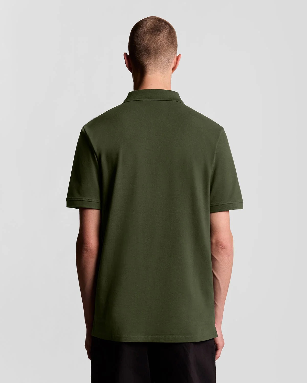 Plain Polo Shirt Lyle & Scott - Olive
