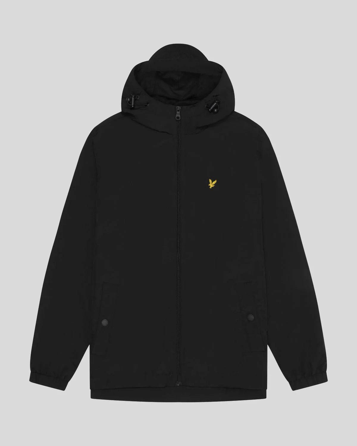 Zip Through Hooded Jacket Lyle & Scott - Black