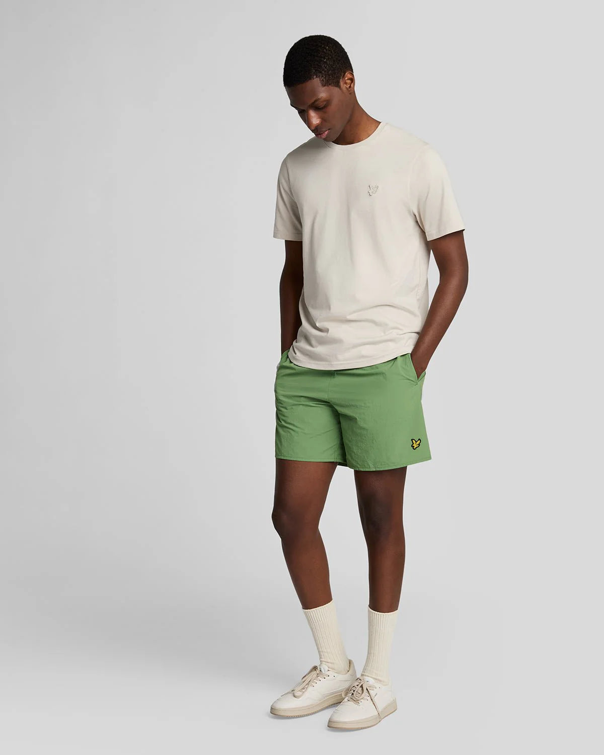 Plain Swim Shorts Lyle & Scott - Smoke Green