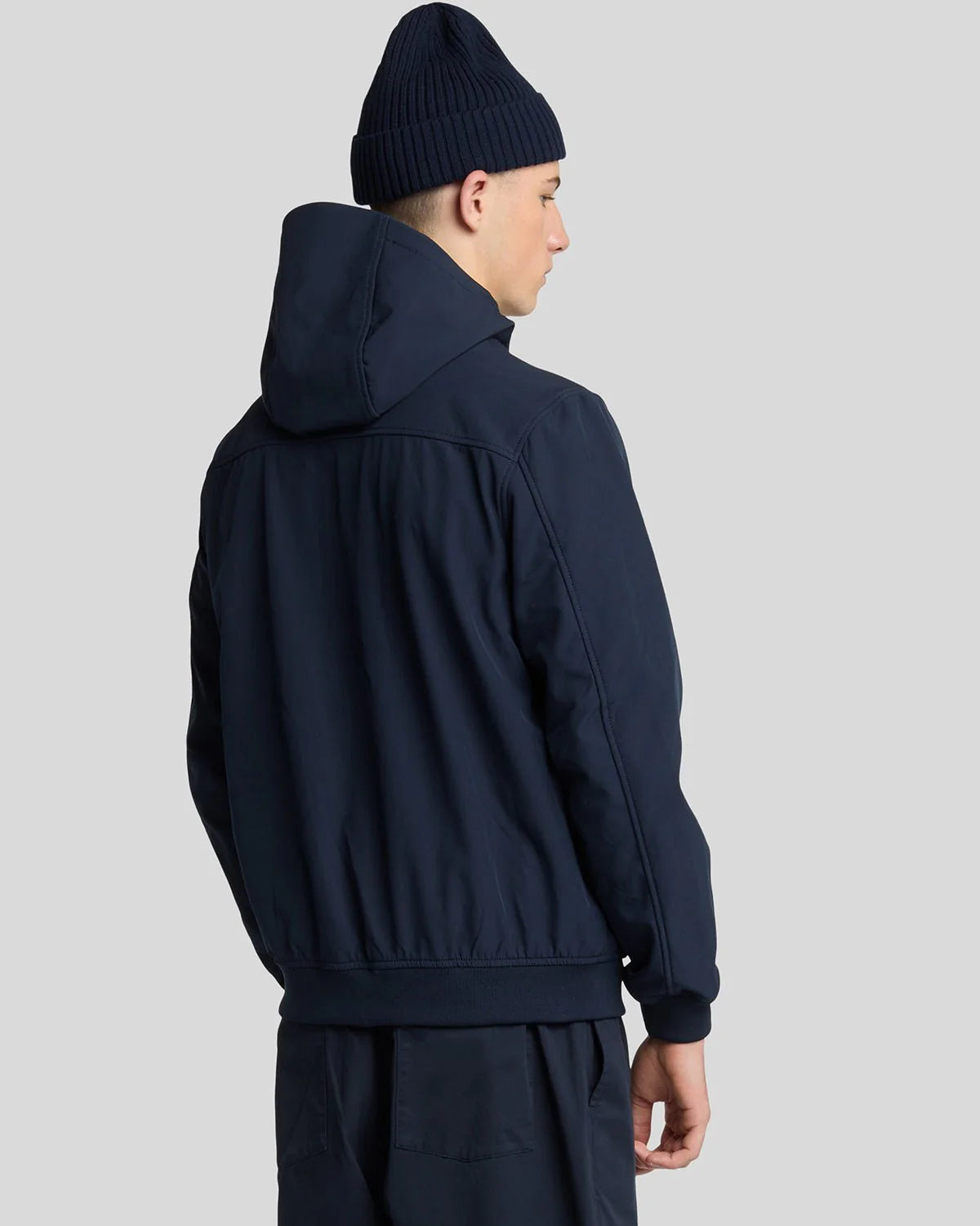 Fleece Back Softshell Jacket Lyle & Scott AW25 - Dark Navy