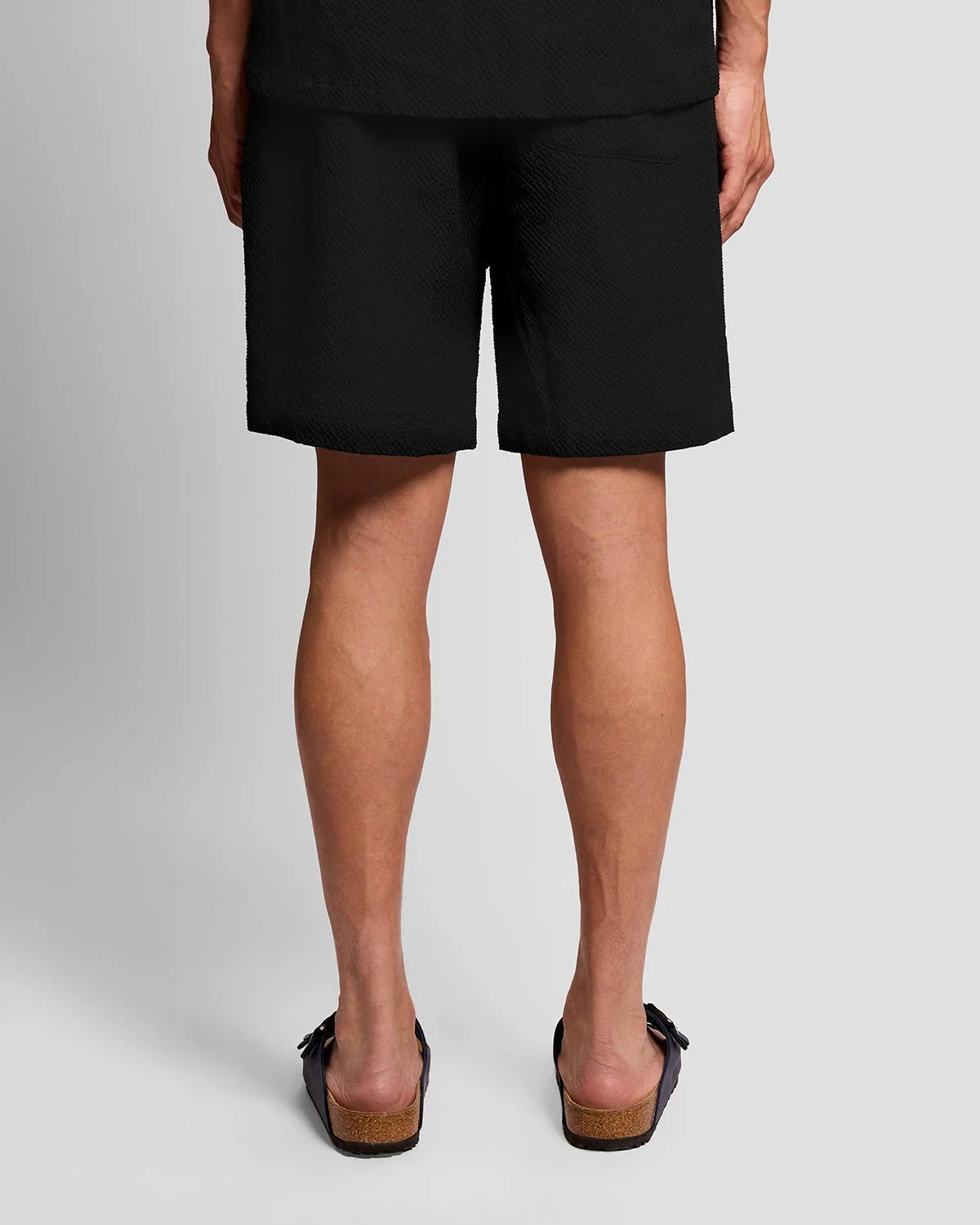Textured Resort Shorts Lyle & Scott - Jet Black