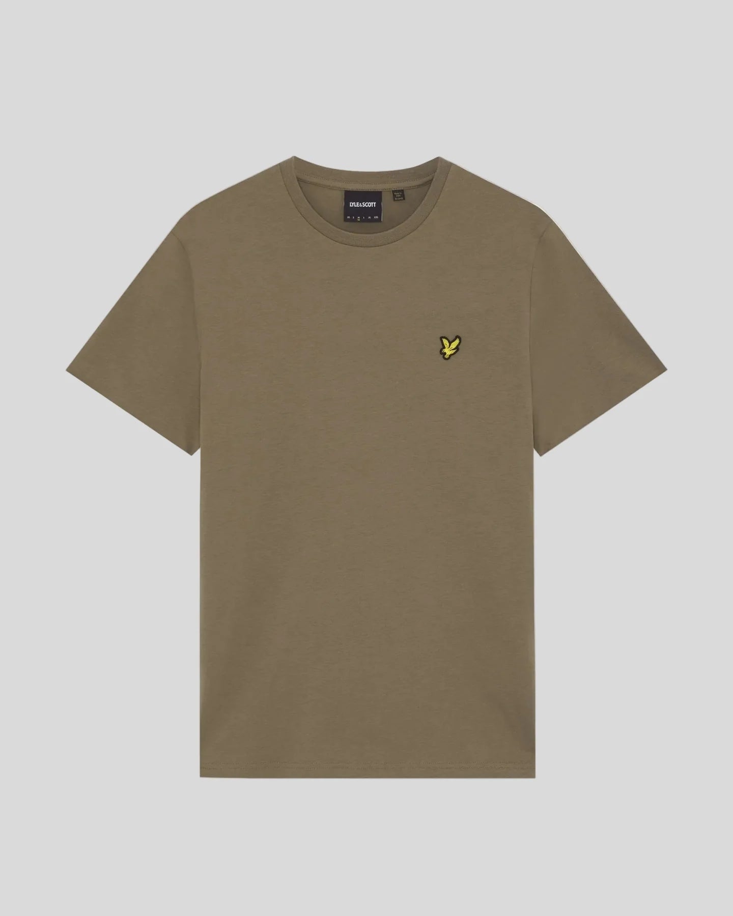 Plain T-shirt Lyle & Scott - Khaki Ash