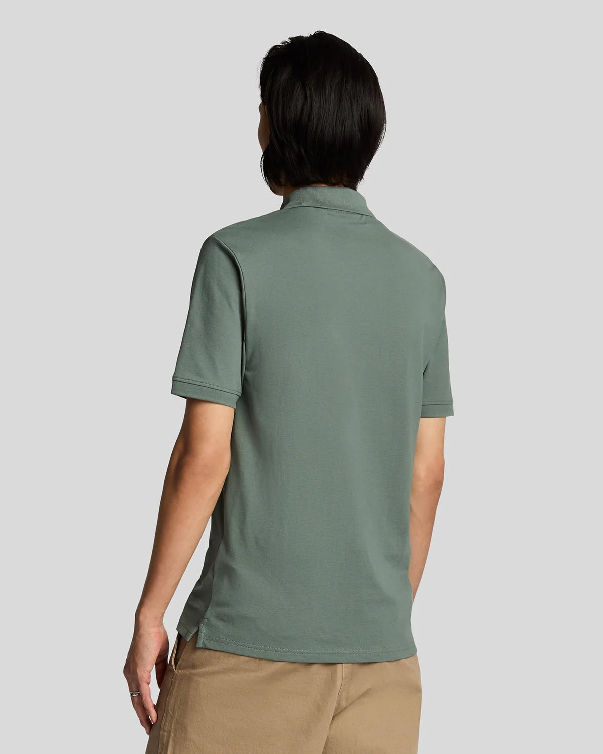 Plain Polo Shirt Lyle & Scott - Green Mercurial
