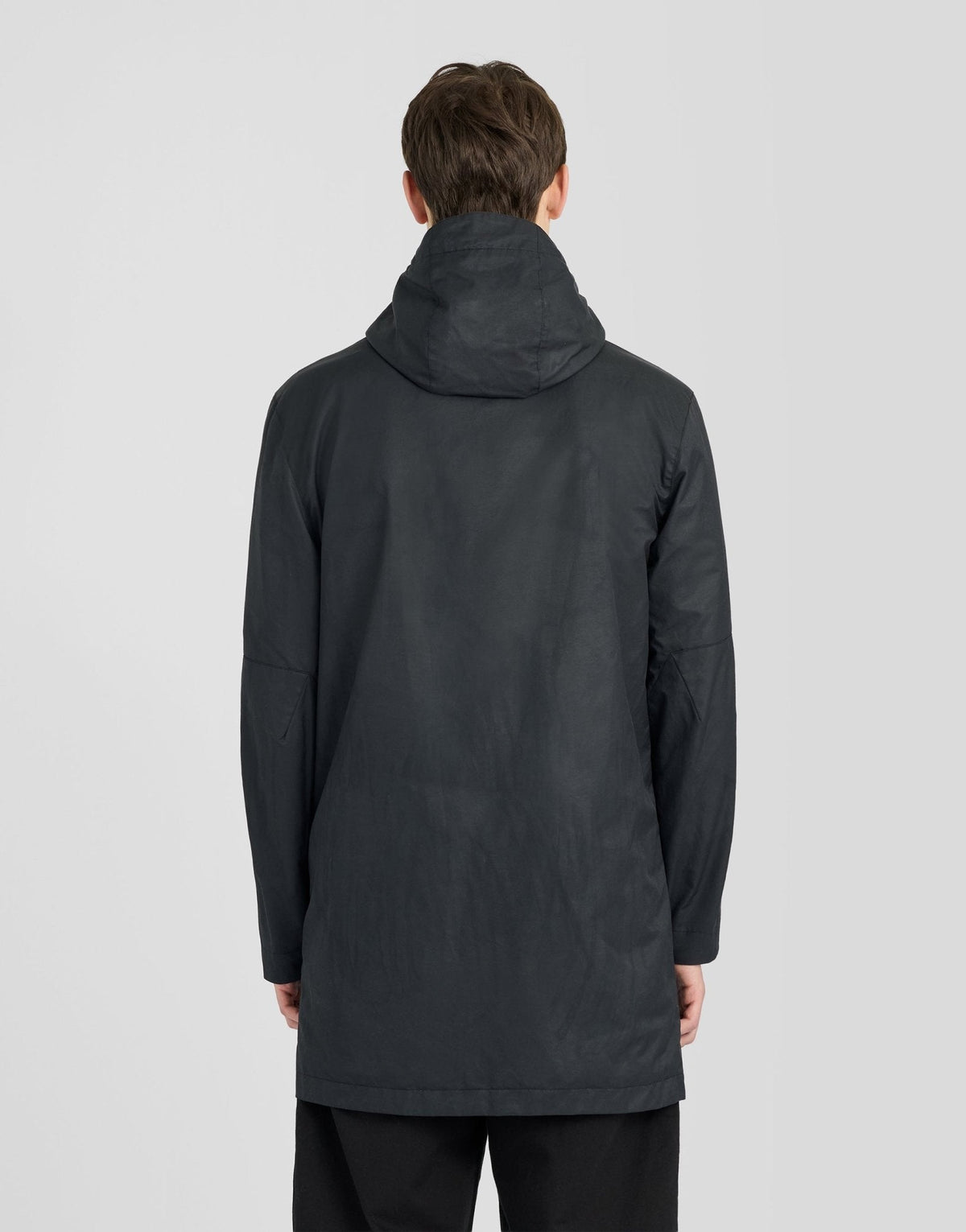 Lyle & Scott – Waxed Guard Parka – Jet Black