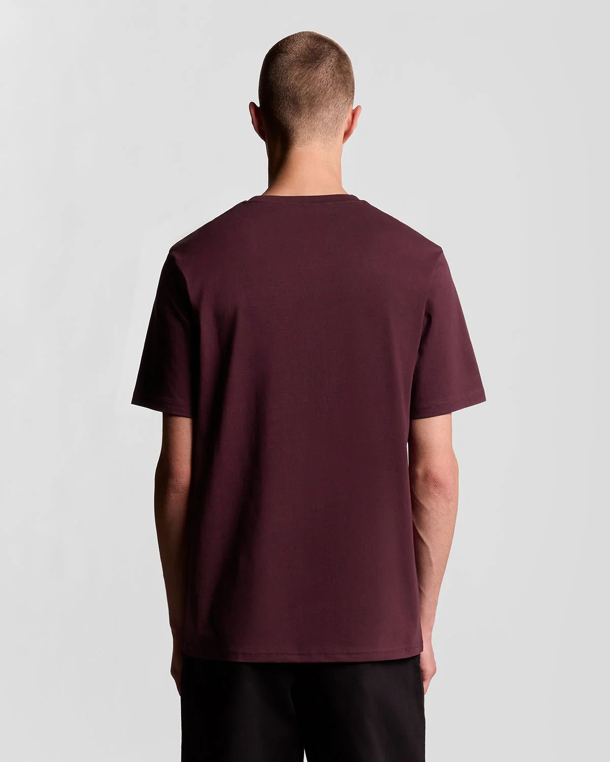 Plain T-shirt Lyle & Scott - Burgundy