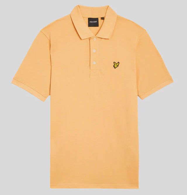 Plain Polo Shirt Lyle & Scott - Sherbet