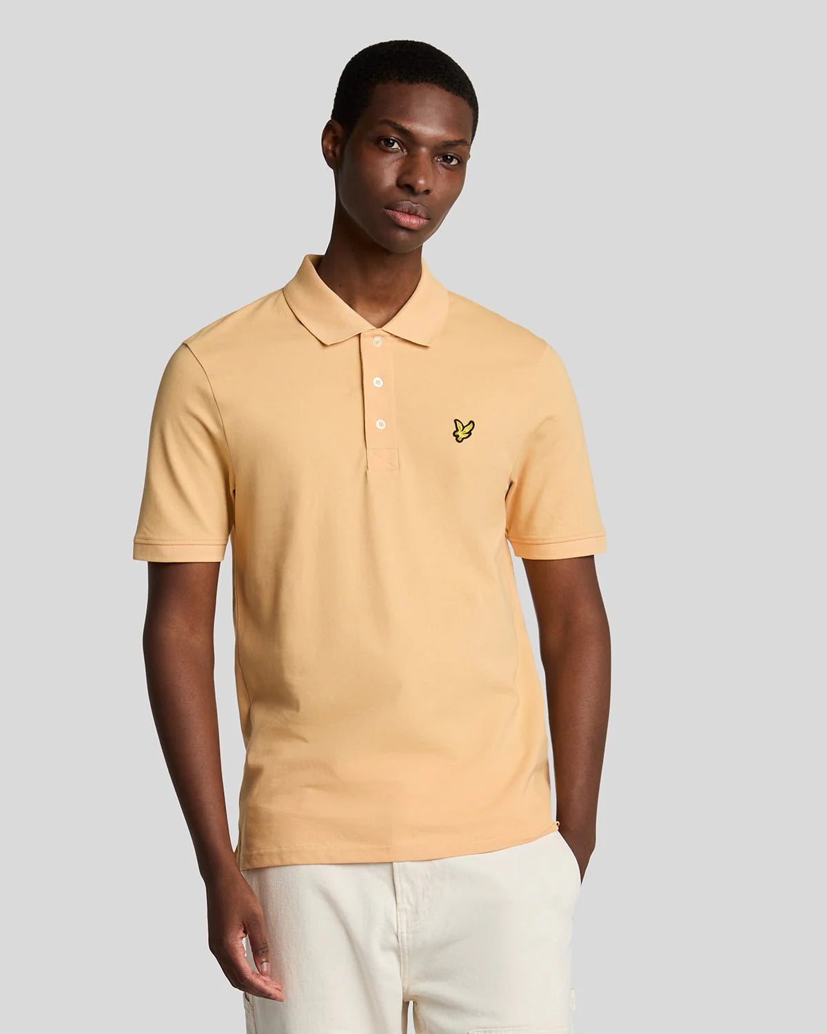 Plain Polo Shirt Lyle & Scott - Sherbet