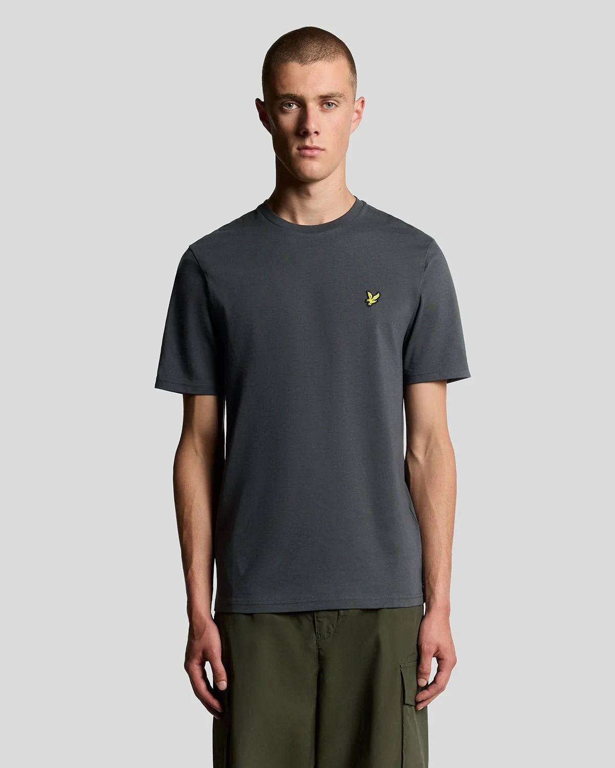 Plain T-shirt Lyle & Scott - Gunmetal