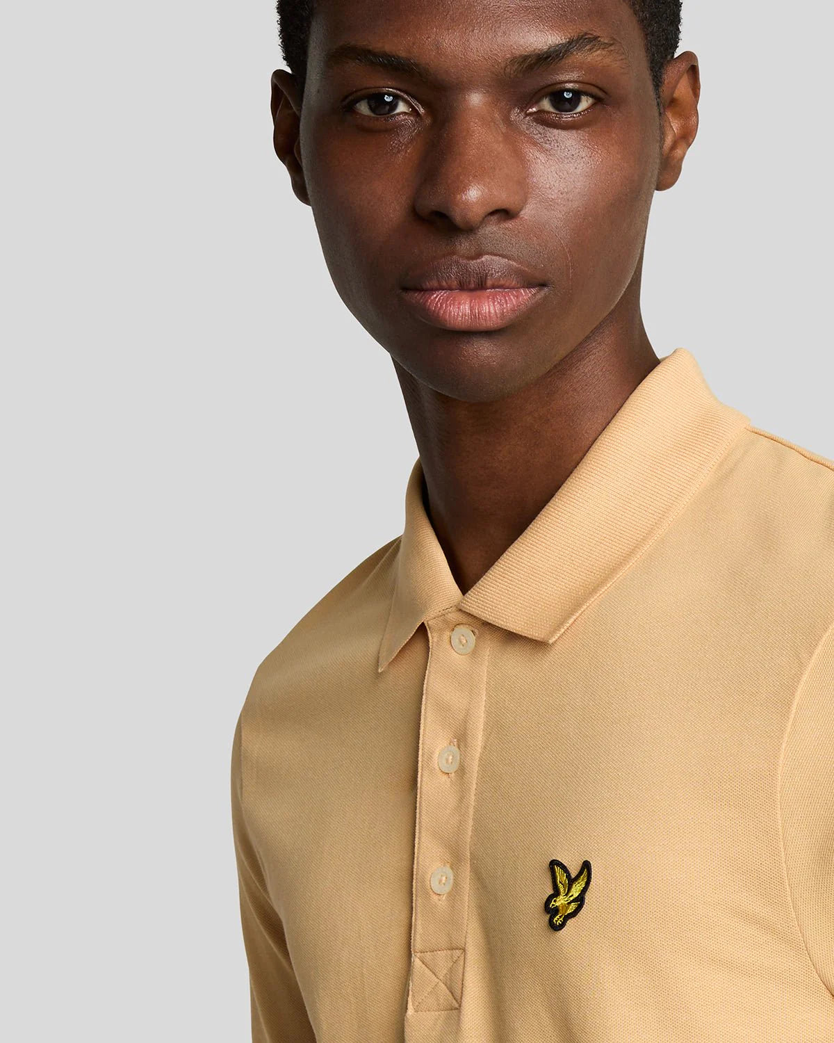 Plain Polo Shirt Lyle & Scott - Sherbet