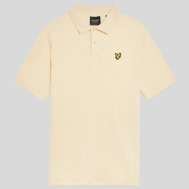 Crepe Polo Shirt Lyle & Scott - Luna
