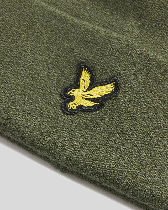 Cotton Merino Beanie Lyle & Scott AW25 - Deep Depths