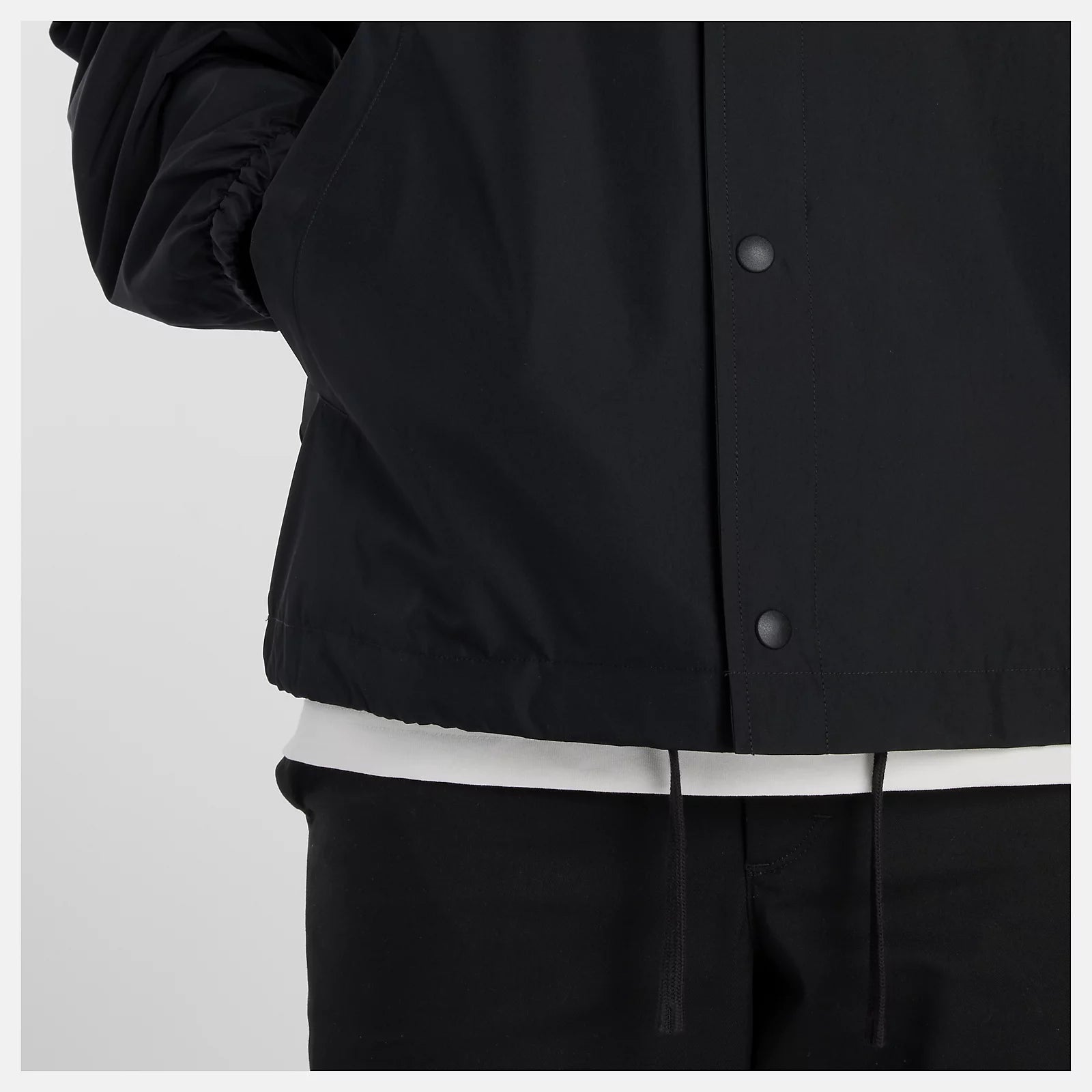 Lightweight Coaches Jacket New Balance - Black