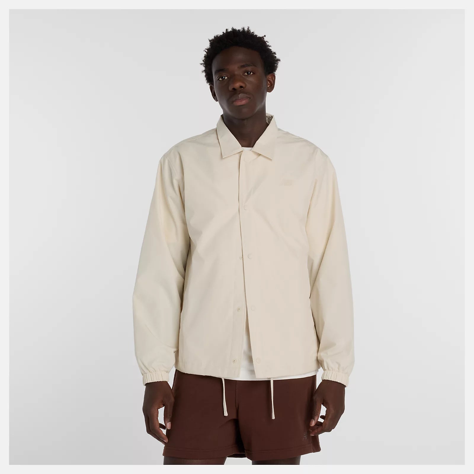 Lightweight Coaches Jacket New Balance - Linen