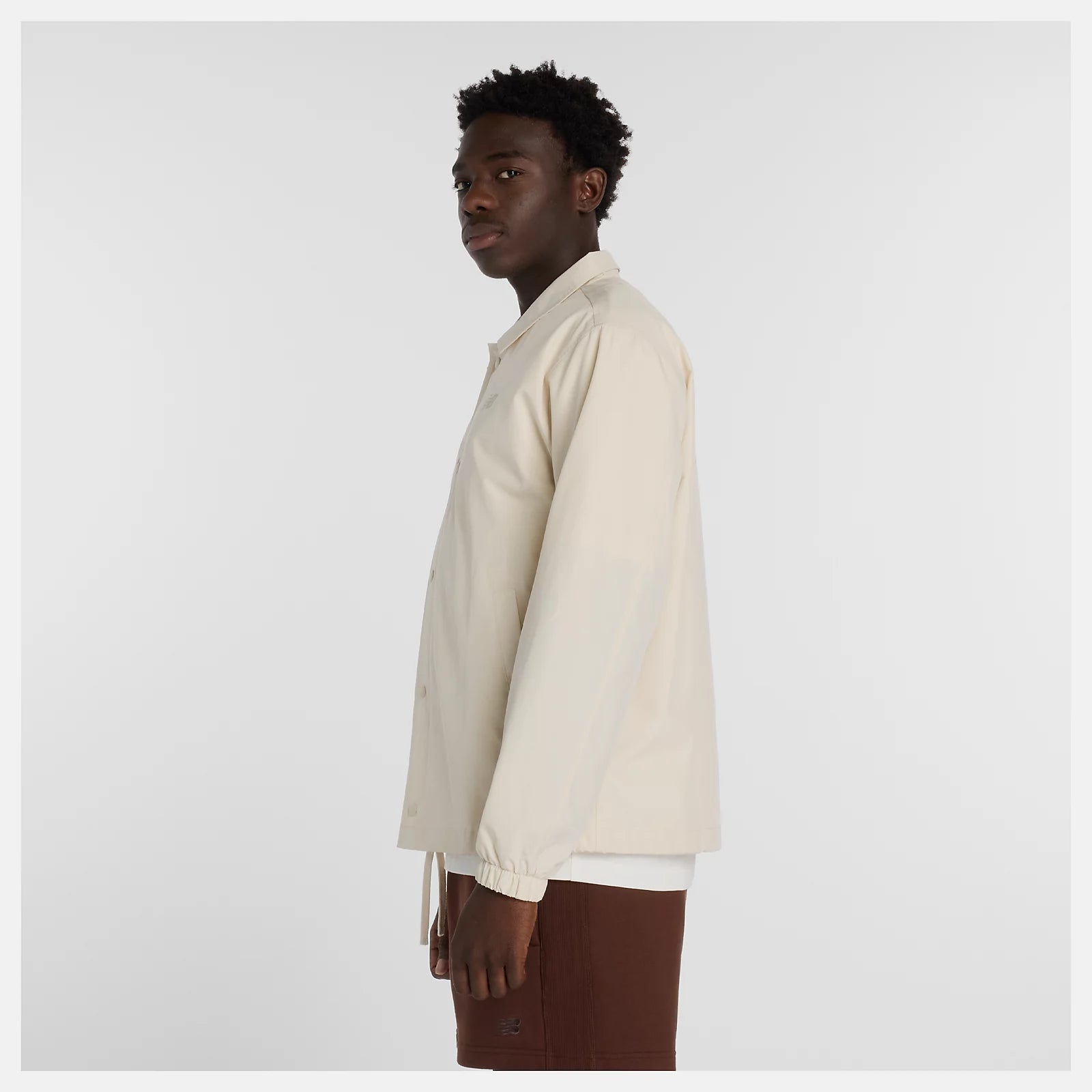 Lightweight Coaches Jacket New Balance - Linen