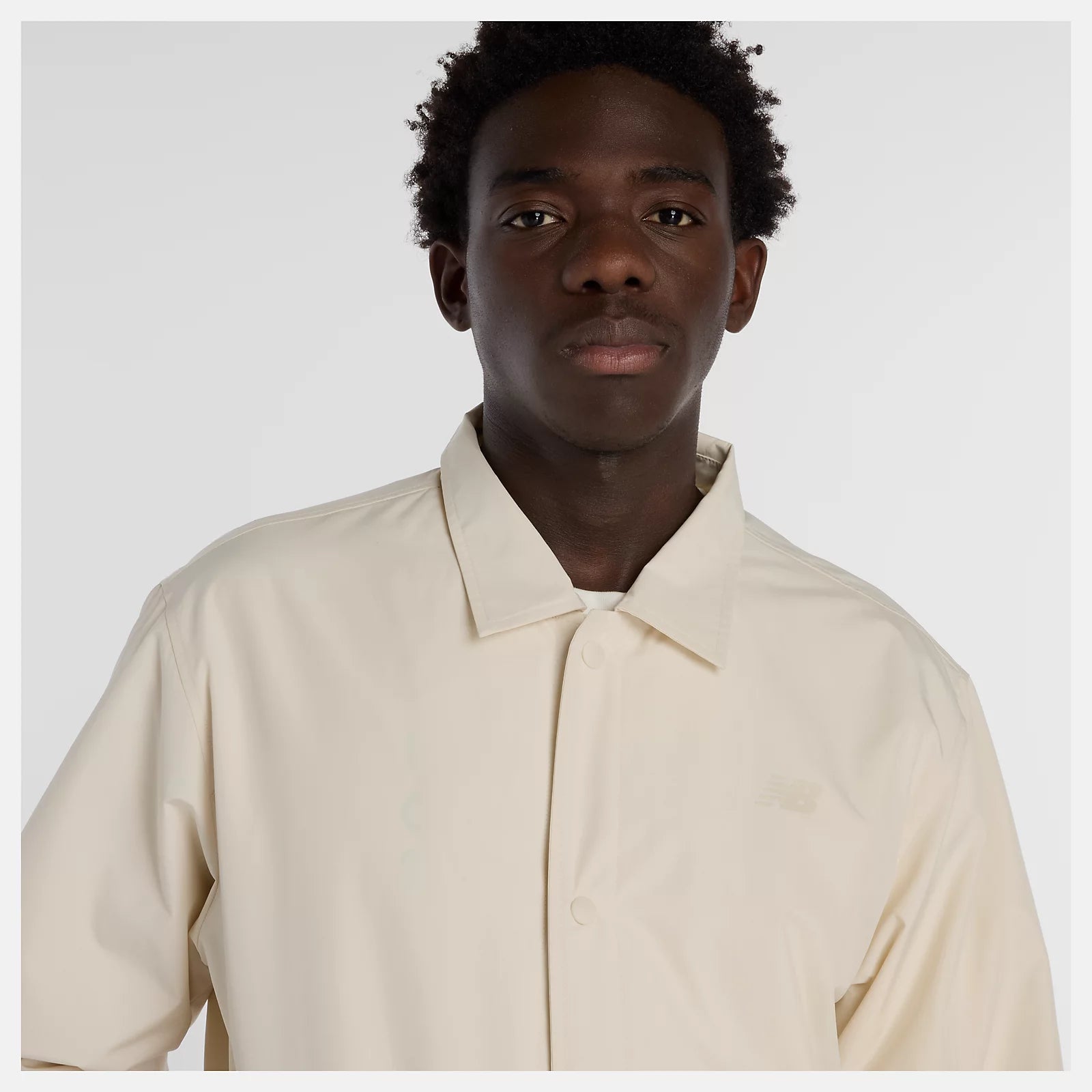Lightweight Coaches Jacket New Balance - Linen