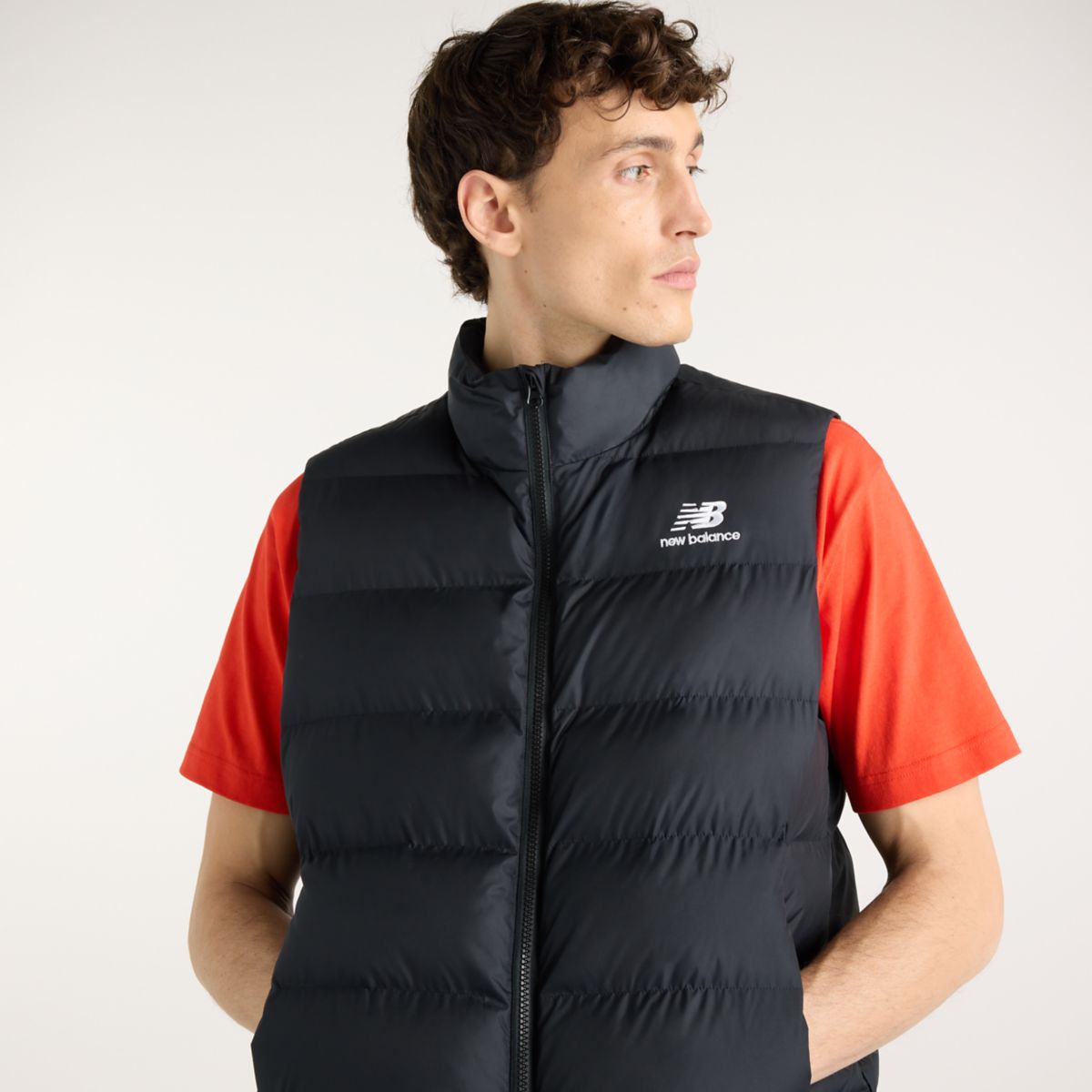 New Balance Boston Puffer Vest nero - foto 3