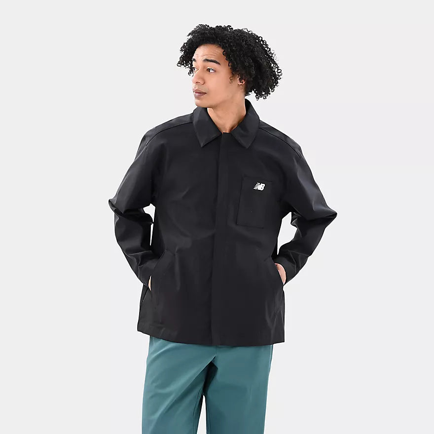 Coaches Twill Jacket New Balance - Black