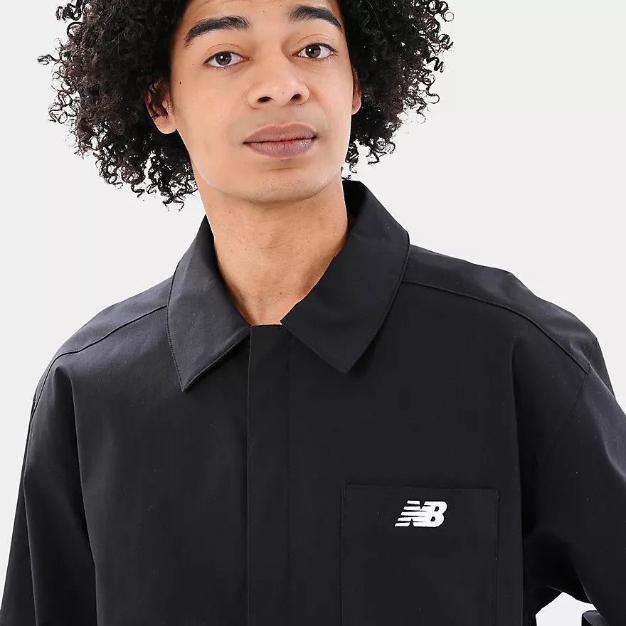 Coaches Twill Jacket New Balance - Black