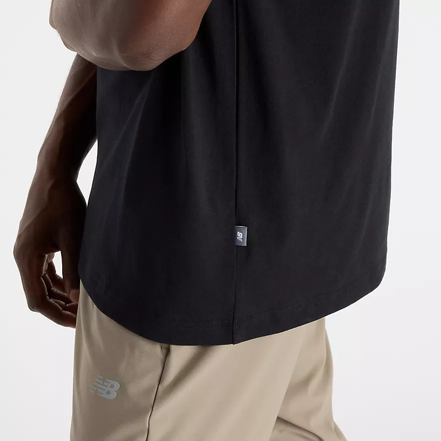 Athletics Multi Color Logo T-Shirt New Balance - Black