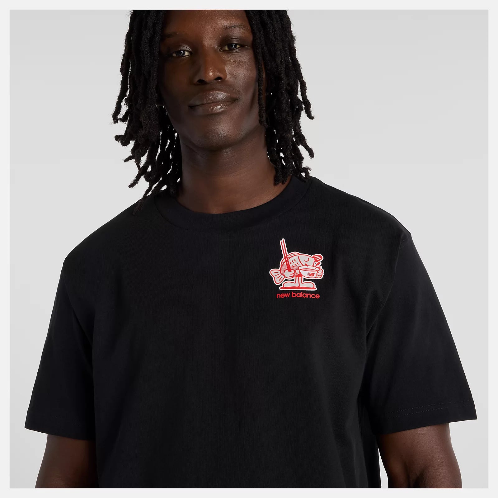 Ramen T-Shirt New Balance - Black