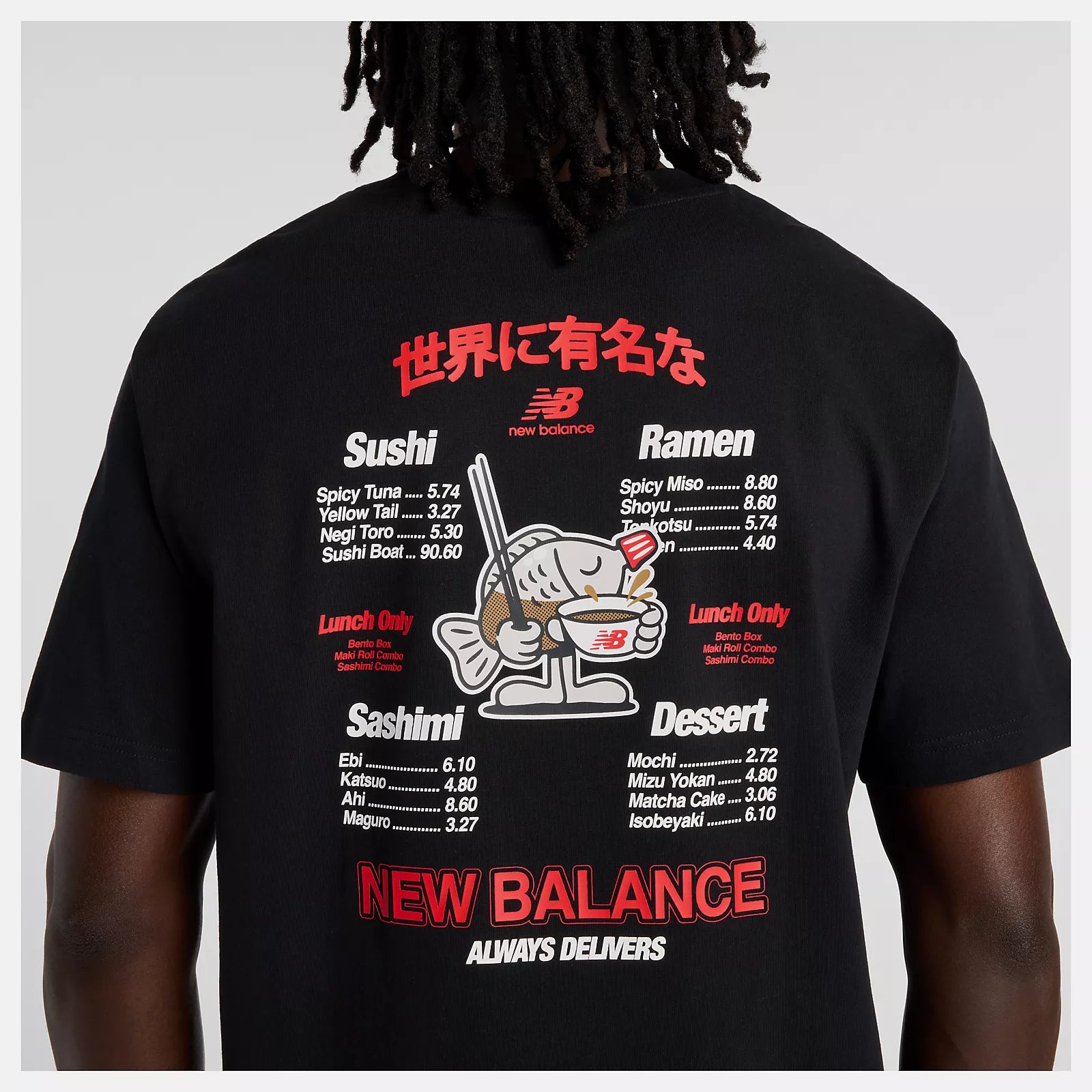 Ramen T-Shirt New Balance - Black