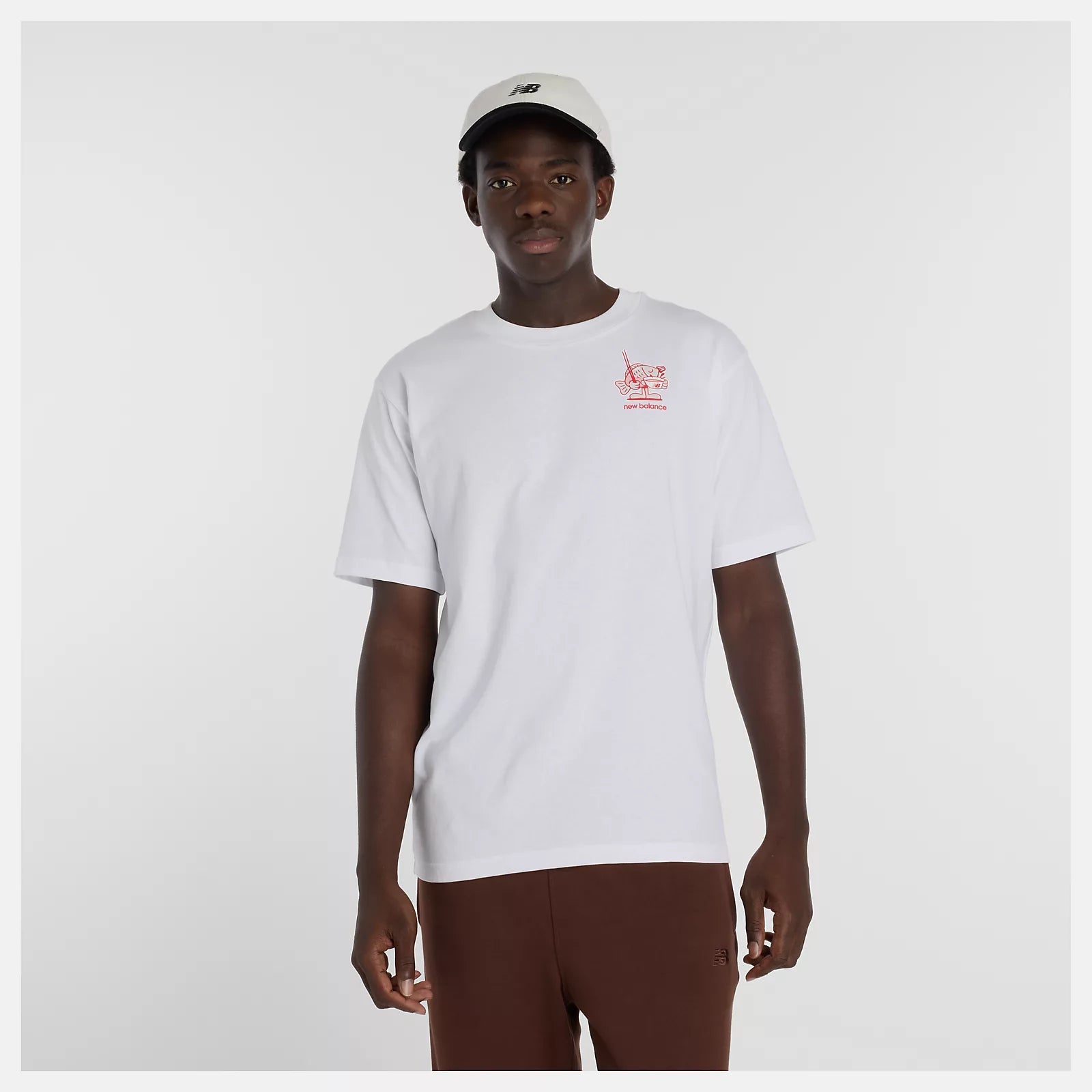 Ramen T-Shirt New Balance - White