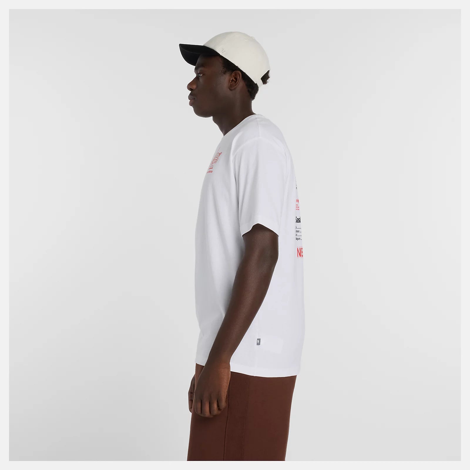 Ramen T-Shirt New Balance - White