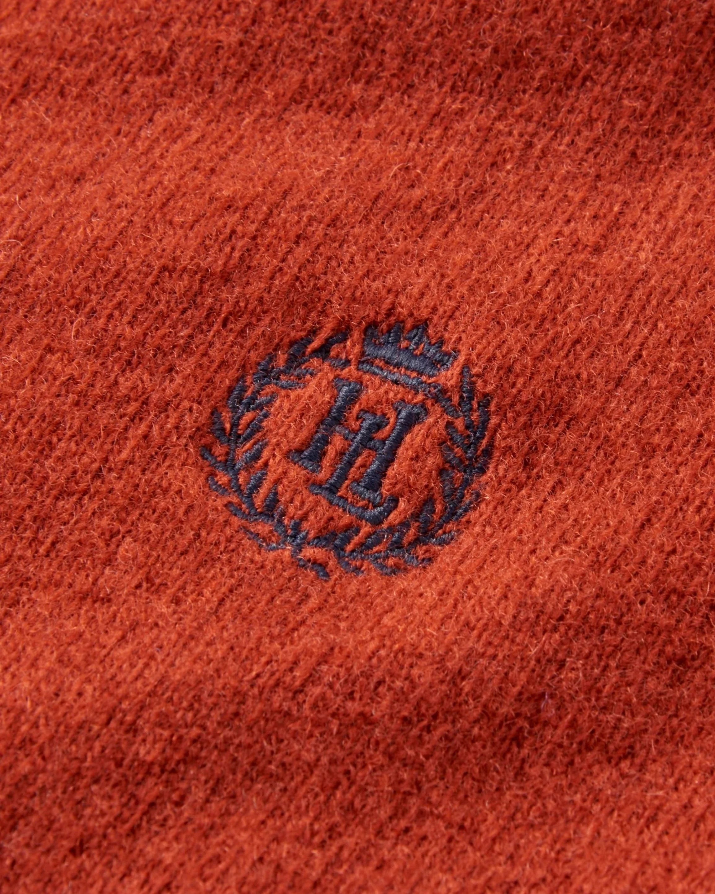 Teddington Crew Knit Henri Lloyd AW25 - Freo Red