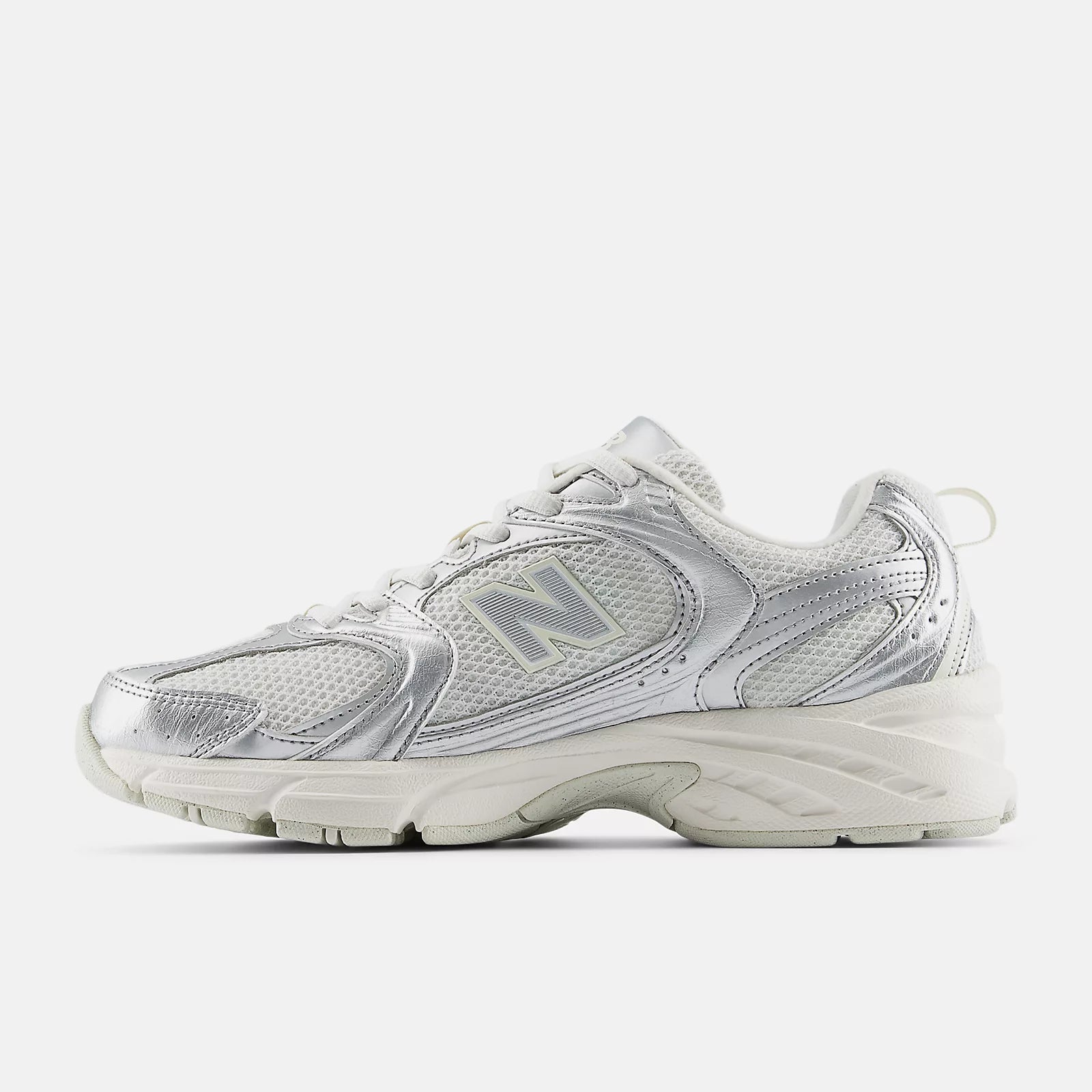 New Balance U 530 3IR - SILVER METALLIC con REFLECTION