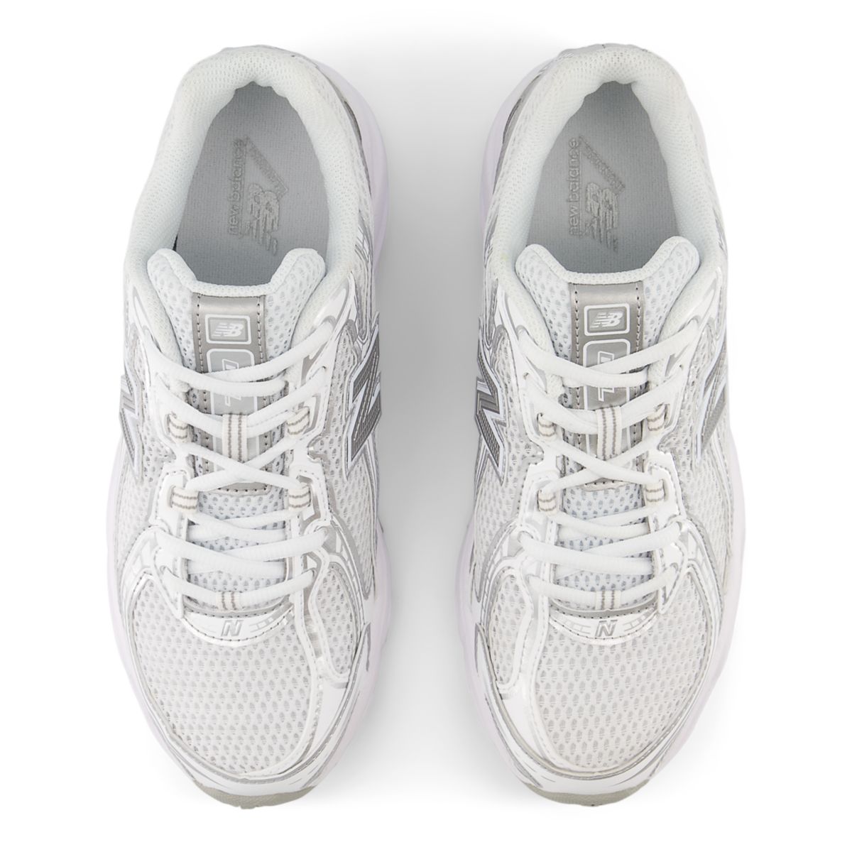 New Balance U740 bianca argento - foto 3