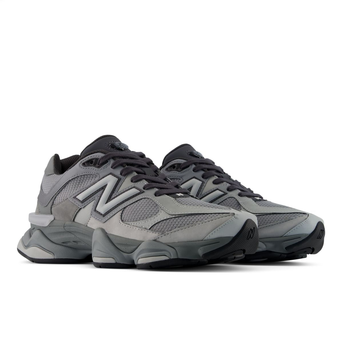 New Balance 9060 suede grigio - foto 4