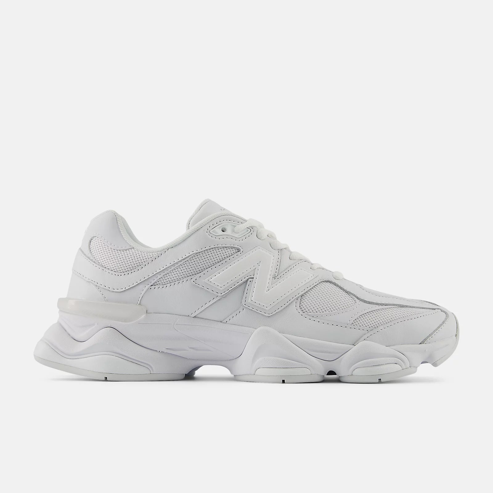 New Balance U 9060 NRJ - Nubuck/Leather/Synthetic/Mesh - WHITE