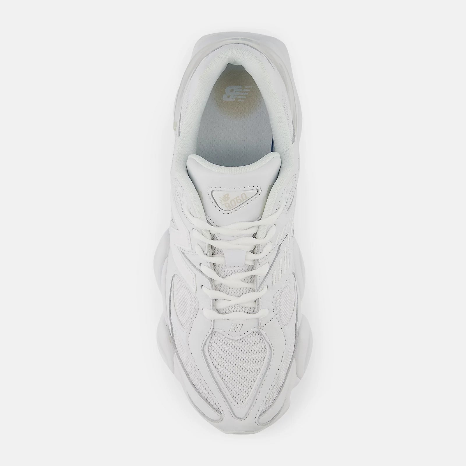New Balance U 9060 NRJ - Nubuck/Leather/Synthetic/Mesh - WHITE