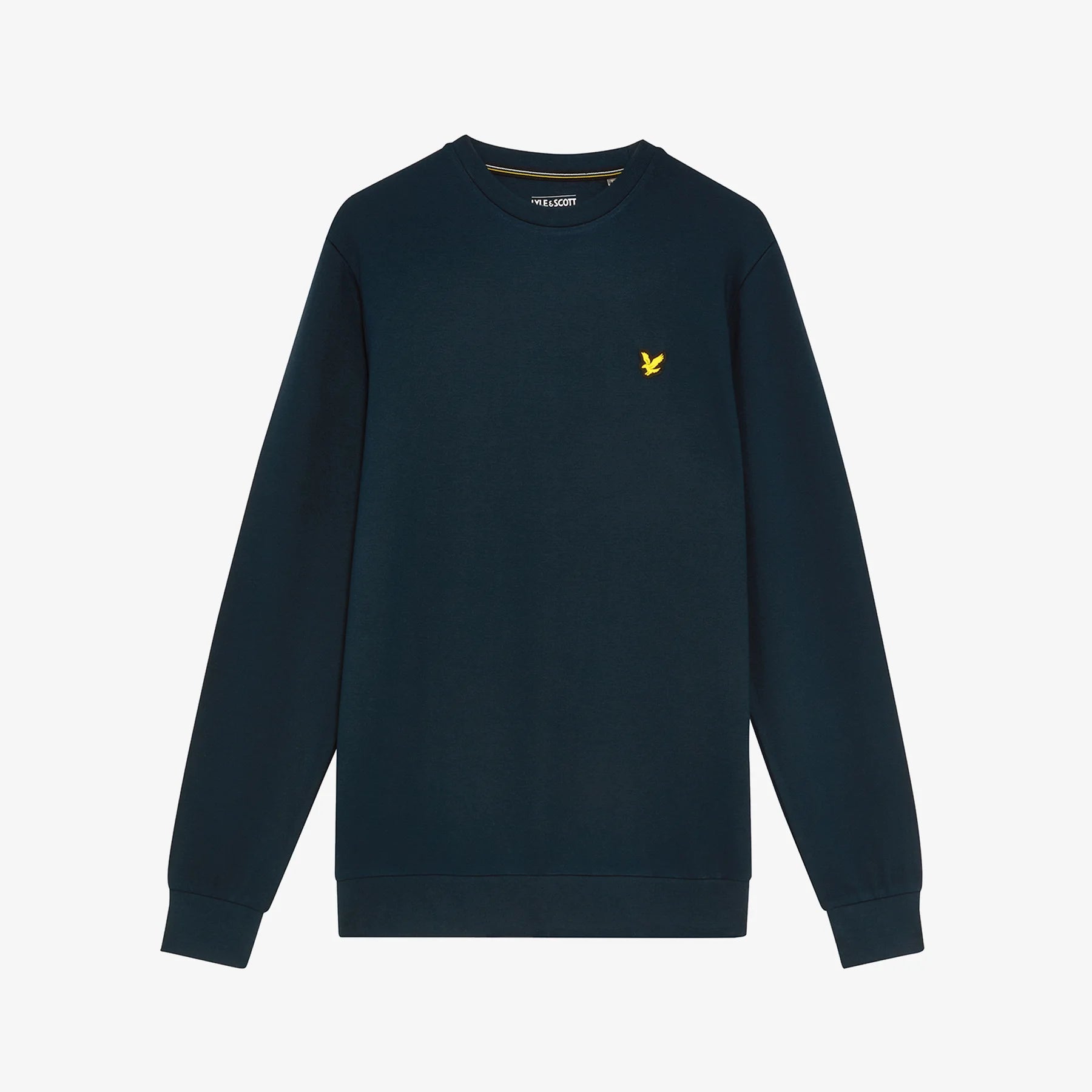 Brushed Back Crew Neck Sweatshirt Lyle & Scott AW25 - Dark Navy