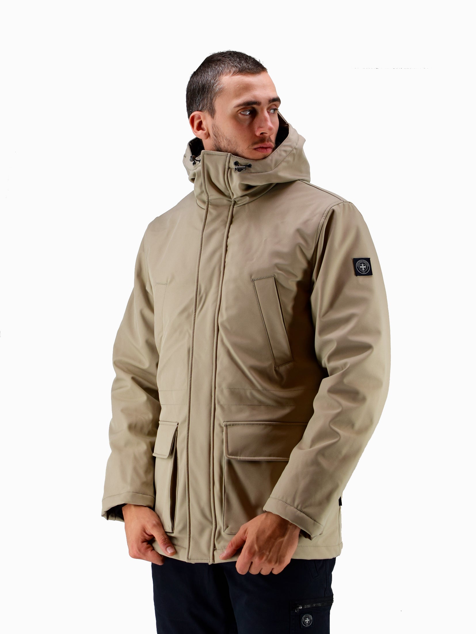 Fortis Jacket 027 AW24 Three Stroke - Beige